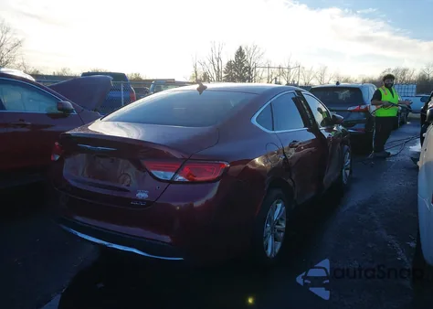 2015 Chrysler 200 Limited from USA, damaged, VIN 01C3CCCAB2FN72927